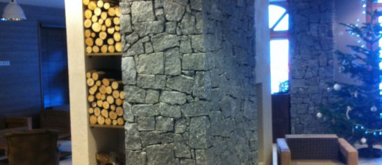 Dalles rustiques, moellons a maçonner granit Gris Bleu des Vosges
