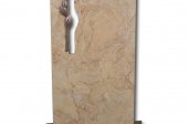 Thyoné - Détail stèle - Bronze Strassacker